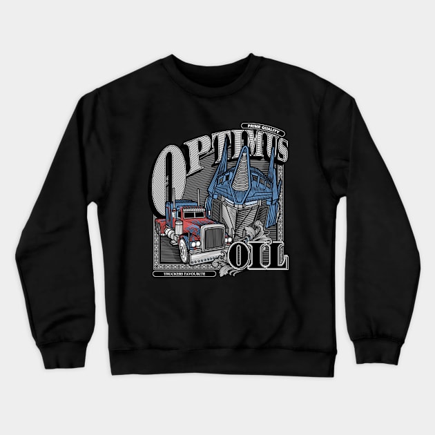 Optimus Oil. Crewneck Sweatshirt by JCMaziu